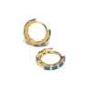 Color Cubic Mimi One Touch Earring
