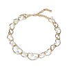 [별똥별10회협찬] Pearl Wave Gold Necklace