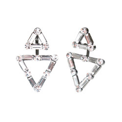 Crystal Double Triangle Swing