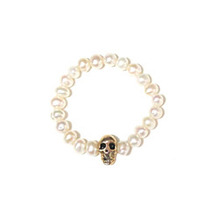 [미나문방구 제작발표회협찬] skull pearl ring
